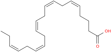 5,8,11,14,17 eicosapentaenoic acid, (5z,8z,11z,14z,17z) 
